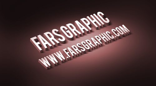 دانلود فایل لایه باز موکاپ لوگو سه بعدی در رنگ های مختلف