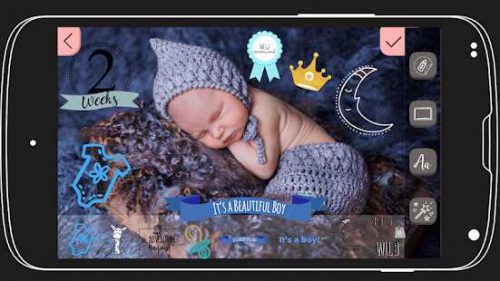 دانلود اپلیکیشن Baby Story Photo Editor