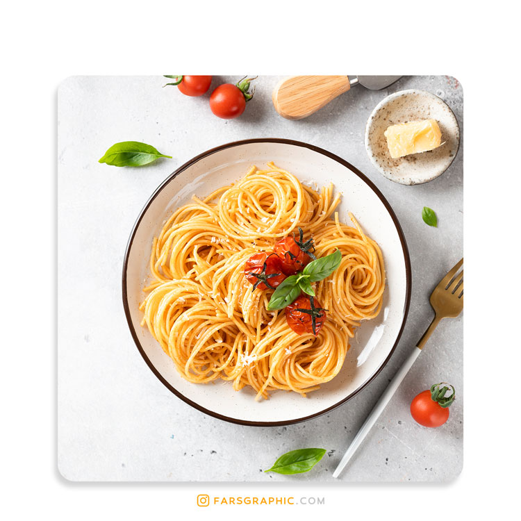 تصاویر تبلیغاتی اسپاگتی