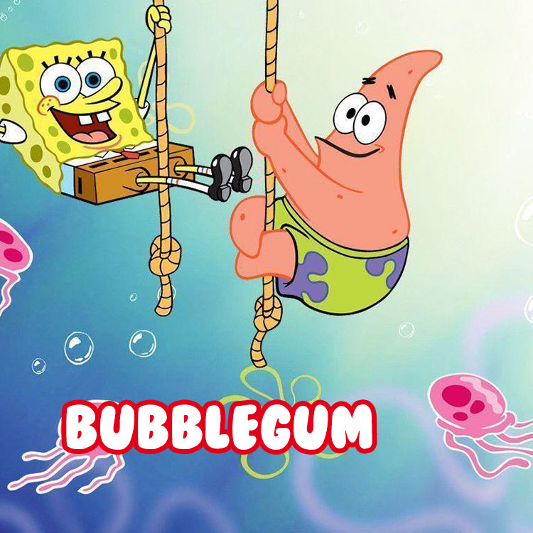 فونت Bubblegum